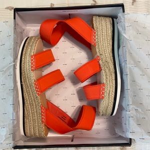 Dolce Vita Orange Espadrilles